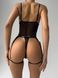 Белье с корсетом и трусиками BLACK, ПАЧКА 206/138-OPT фото 2