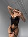 Белье с корсетом и трусиками BLACK, ПАЧКА 206/138-OPT фото 7